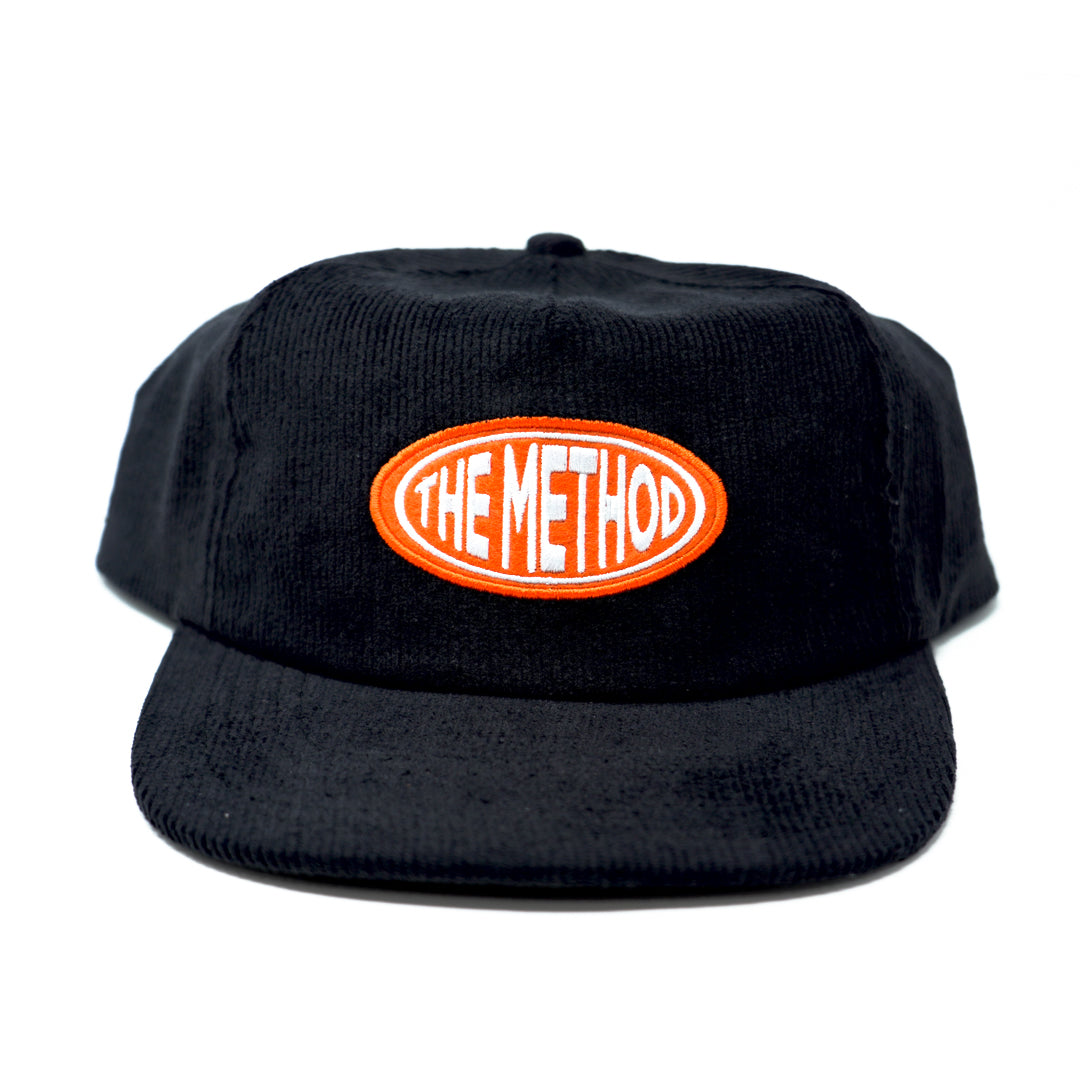 The Method Coffee Team Black Corduroy Snapback