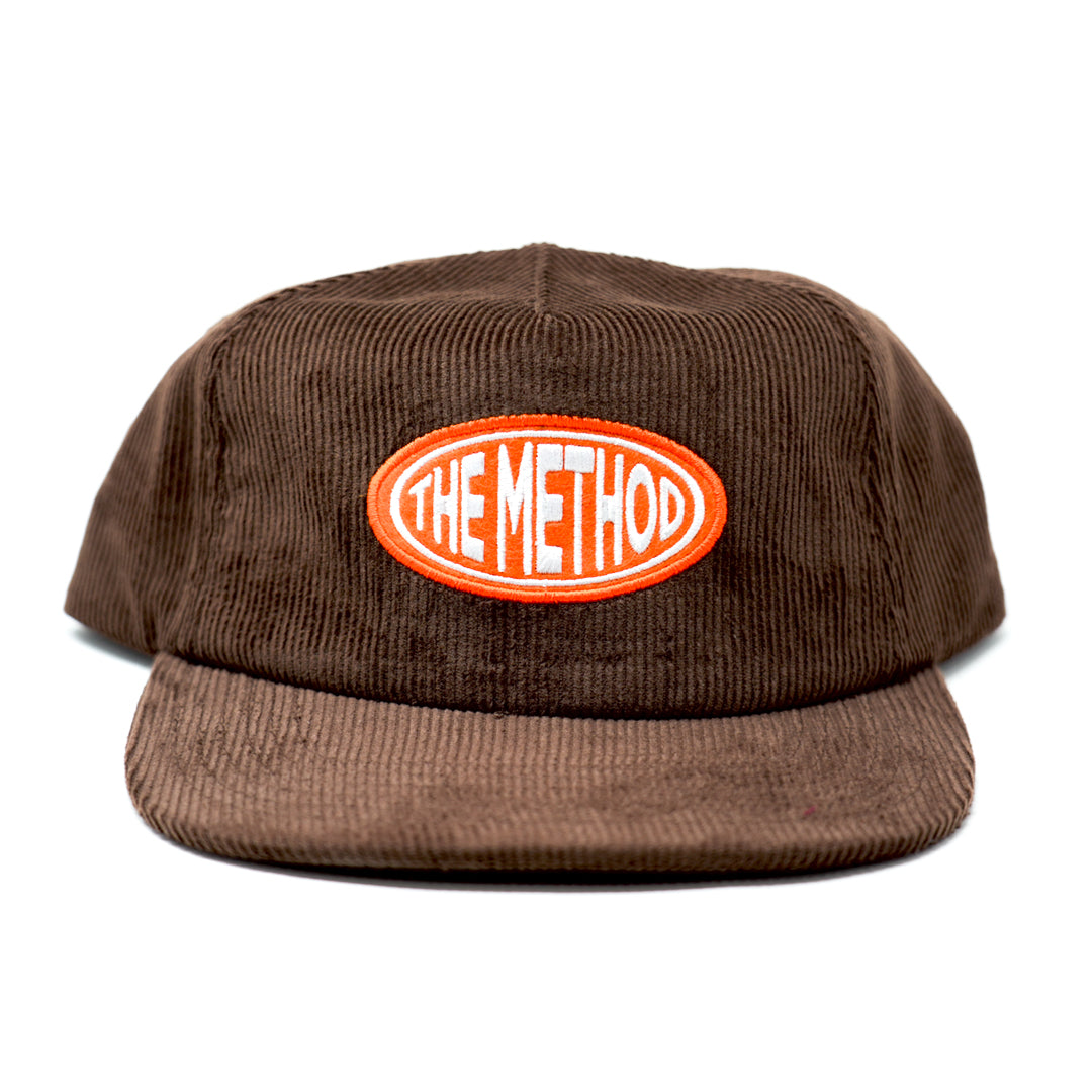 The Method Coffee Team Brown Corduroy Snapback